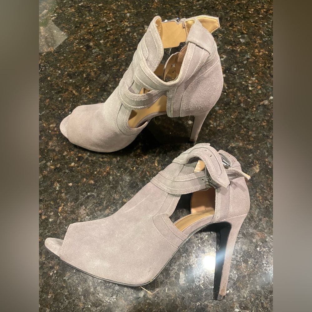 Michael Kors Open-Toe Booties